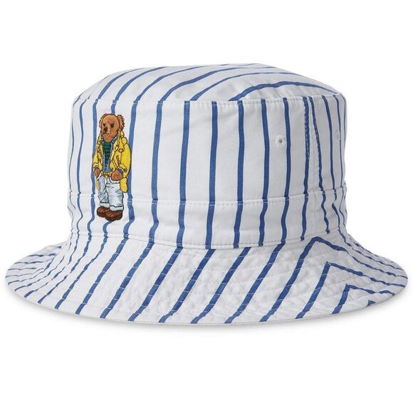 Ralph Lauren Other - Polo Ralph Lauren Bear Reversible Bucket Hat Size Small/Medium NWT Y711AFA